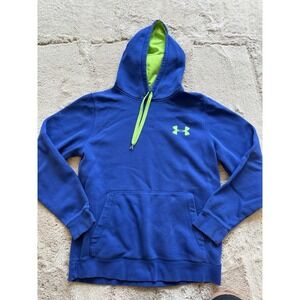 Men's Size Medium Under Armour Loose Fit Hoodie - Blue